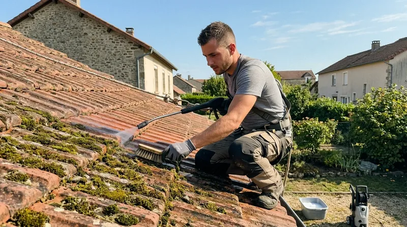 Nettoyage & Démoussage de toiture Limoges